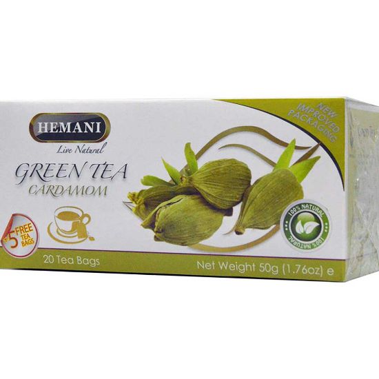 Picture of Pack of 3 (Green Tea - Cardamom 20 Tea Bags)