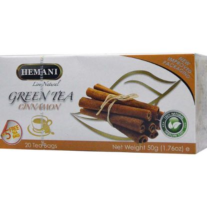 Picture of Pack of 3 (Green Tea - Cinnamon 20 Tea Bags)