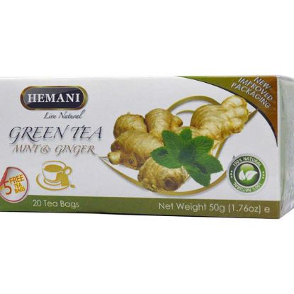 Picture of Pack of 3 (Green Tea - Mint & Ginger 20 Tea Bags)