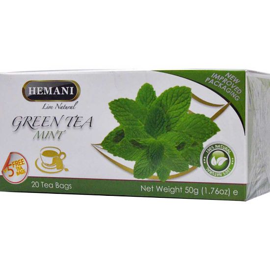 Picture of Pack of 3 (Green Tea - Mint 20 Tea Bags)