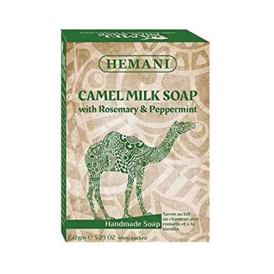 Picture of Pack of 3 (Camel Milk Soap - Rosemary & Peppermint)