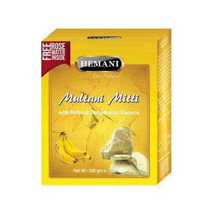 Picture of Pack of 3 (Herbal Beauty Mask Powder - Multani Mitti with Banana)