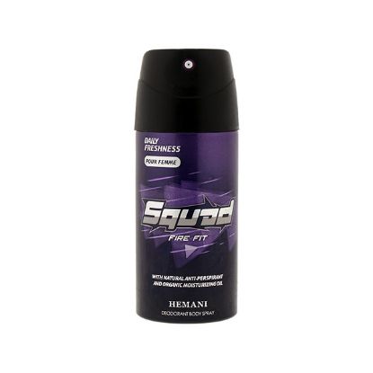 Hemani Squad Deodorant Spray Fire Fit for Women