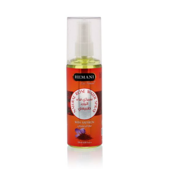 	Saffron Rose Water Spray 120ml | Hemani Herbals