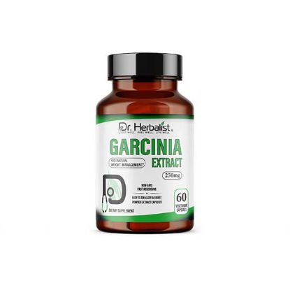 Garcinia 250mg Dietary Supplement - Powder Extract Capsule | Dr Herbalist | HEMANI	