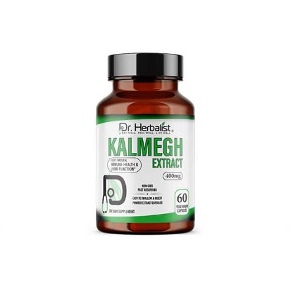 Kalmegh 400 mg Dietary Supplement - Powder Extract Capsule | Dr Herbalist | HEMANI	