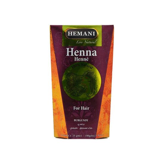Picture of Pack of 3 (Henna Powder - Burgundy)