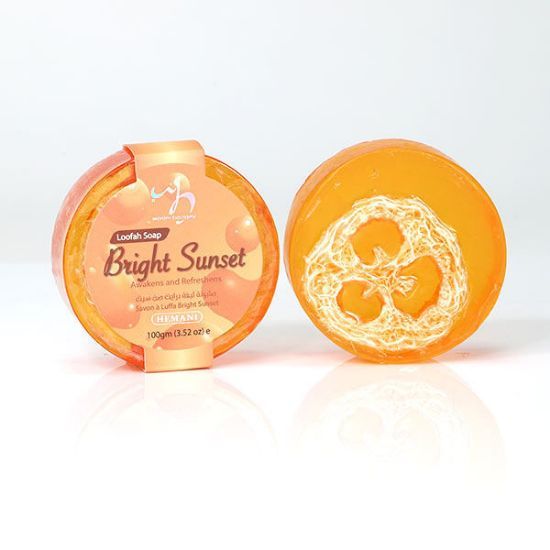 Picture of Pack of 3 (Loofah Soap - Bright Sunset)
