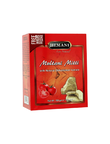 Picture of Pack of 3 (Herbal Beauty Mask Powder - Multani Mitti with Tomato)