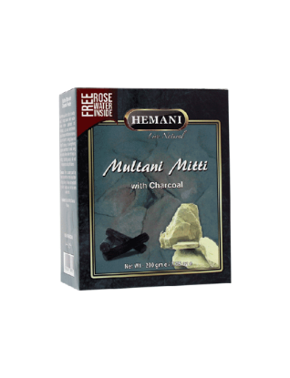 Picture of Pack of 3 (Herbal Beauty Mask Powder - Multani Mitti with Charcoal)