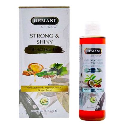 Picture of Strong & Shiny Herbal Hair Oil 200ml