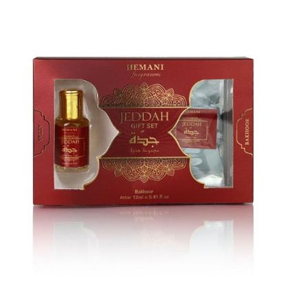 Picture of Pack of 3 (Jeddah Gift Set 2in1 - Attar & Bakhoor)