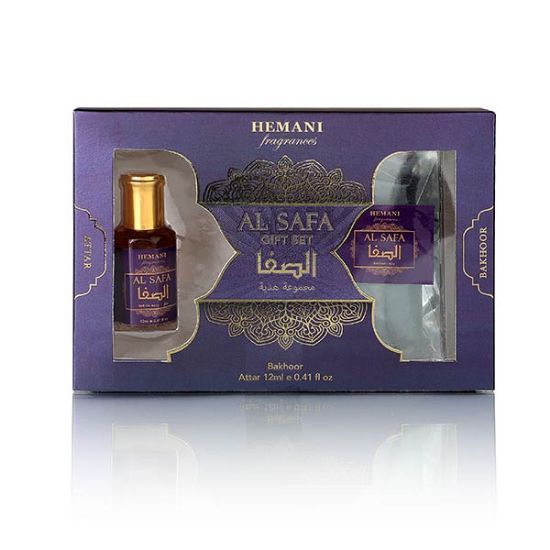 Picture of Pack of 3 (Al Safa Gift Set 2in1 - Attar & Bakhoor)