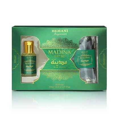 Picture of Pack of 3 (Madina Gift Set 2in1 - Attar & Bakhoor)