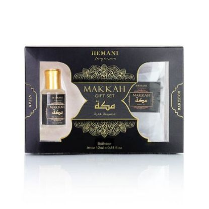 Picture of Pack of 3 (Makkah Gift Set 2in1 - Attar & Bakhoor)
