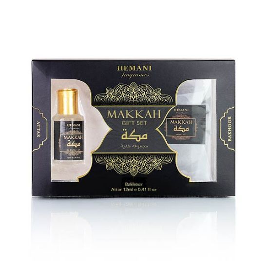 Picture of Pack of 3 (Makkah Gift Set 2in1 - Attar & Bakhoor)
