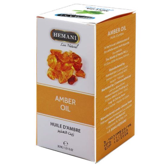 Picture of Pack of 3 (Herbal Oil 30ml - Amber)
