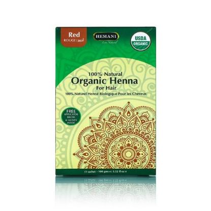 Picture of Pack of 3 (Organic Henna For Hair 100g - Red)