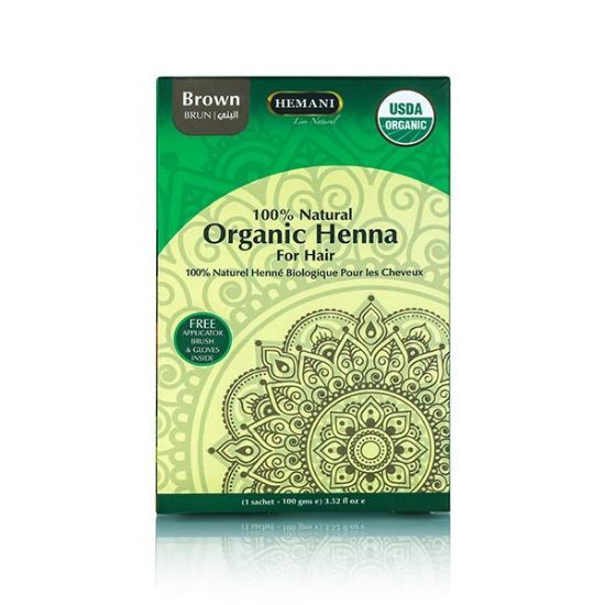 Picture of Pack of 3 (Organic Henna For Hair 100g - Brown)
