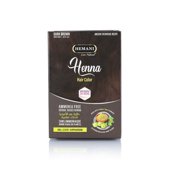 Picture of Henna Natural Hair Color 60g - Dark Brown