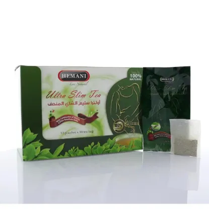 Ultra Slim Tea - Green Tea With Plain (12 Pauch)