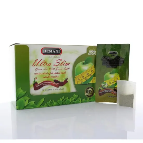 Picture of Ultra Slim Tea - Green Tea with Green Apple  (10 t-bags)