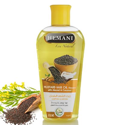 Picture of Mustard Herbal Hair Oil 200ml