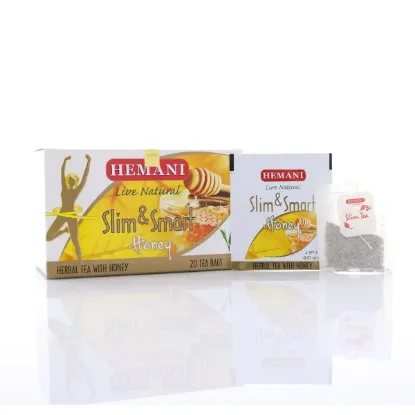 Picture of Pack of 3 (Herbal Slim Tea - Slim & Smart with Honey Flavor 20 Tea Bags)