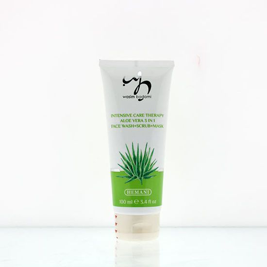 Picture of Pack of 3 (Intensive Care Therapy Aloe Vera 3 in 1 Face Wash + Scrub + Mask Deep Cleansing with Natural Beads)