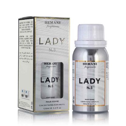 Picture of Pack of 3 (Lady N.5 Concentrated Perfume Oil for Women – 100ml)