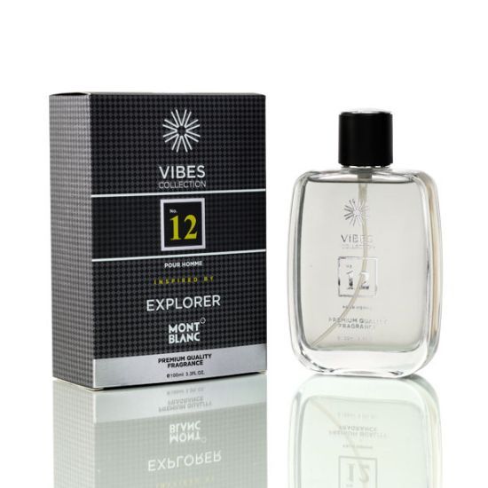 Picture of Pack of 3 (Vibes Collection Perfume No 12 For Men 100ml)