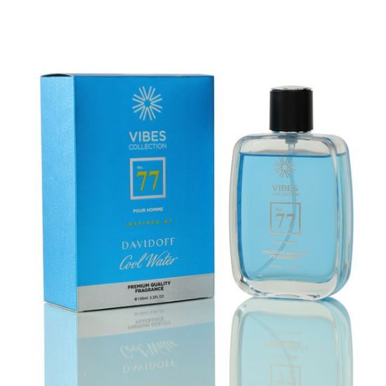 Picture of Pack of 3 (Vibes Collection Perfume No 77 For Men 100ml)